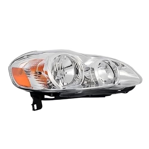 Phare principal haute clarté compatible Toyota Corolla E120 E130 optique avant anti-jaunissement