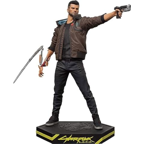 Cyberpunk 2077 Male V PVC Statue 24 cm Cover