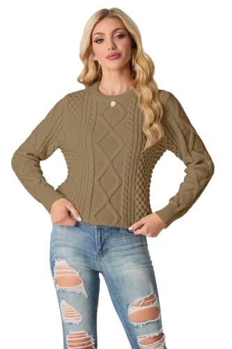 Image of GRECERELLE 2026 Womens Fall Winter Long Sleeve Casual Pullover Sweater Tops