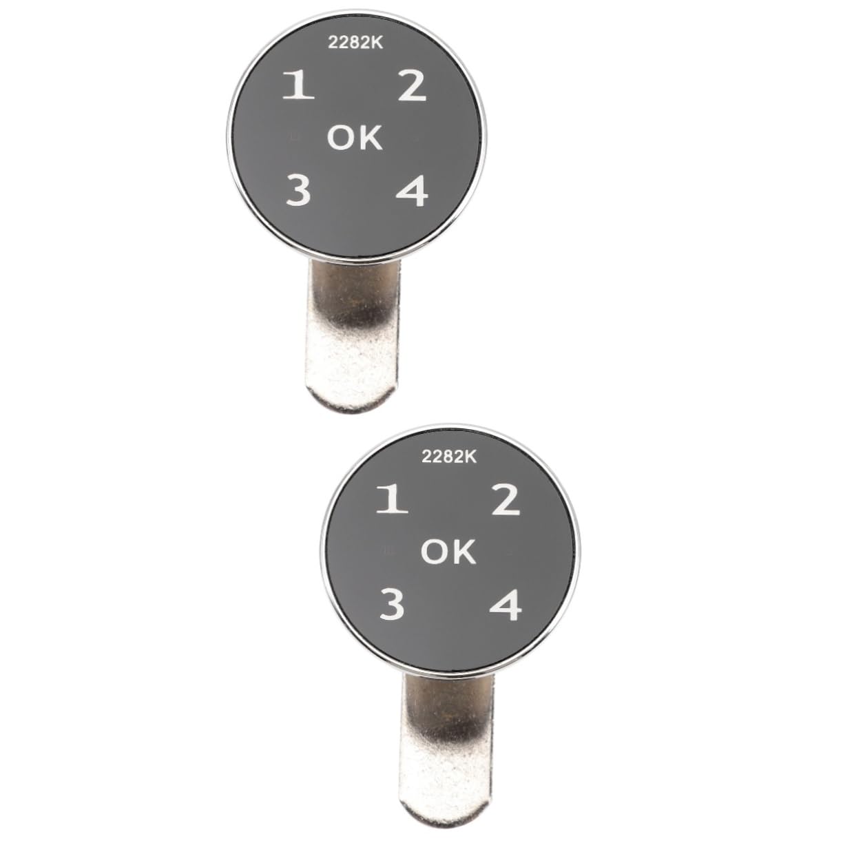 Artibetter 2pezzi Serratura Elettronica Digitale Con Codice Per Armadietti e Cassette Postali Design Elegante Materiale Resistente Installazione Facile e Sicura Per Uso Domestico e Ufficio