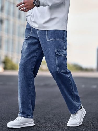 Image of JVX Jeans for Men || Men Jeans || Reguler Fit DenimJeans || CargoJeans (NJJ-03)