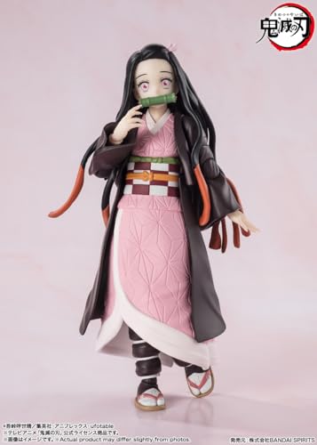 Image of TAMASHII NATIONS - Demon Slayer: Kimetsu no Yaiba - Nezuko Kamado, Bandai Spirits S.H.Figuarts Action Figure