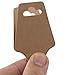 Juvale Blank Jewelry Display Cards - 200 Pack, Kraft Brown, 4.75 x 1.75 In - Foldable Necklace & Bracelet Display Cards for Jewelry Packaging & Retail