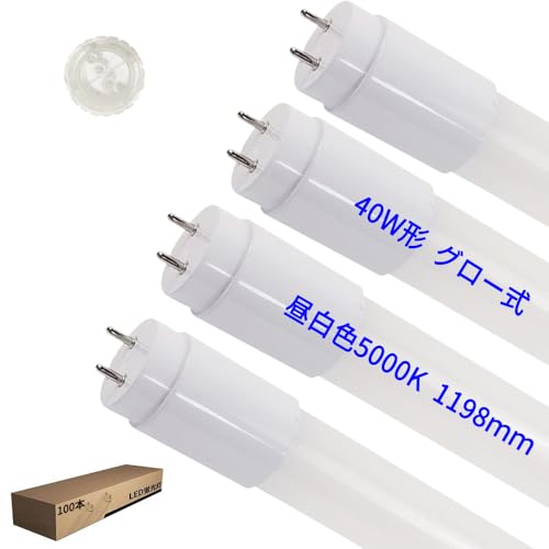 40`ǌu LEDu O[̏ƖɍHsv 1198mm F 5000K 2880LM G13 T8 dLEDv 100{