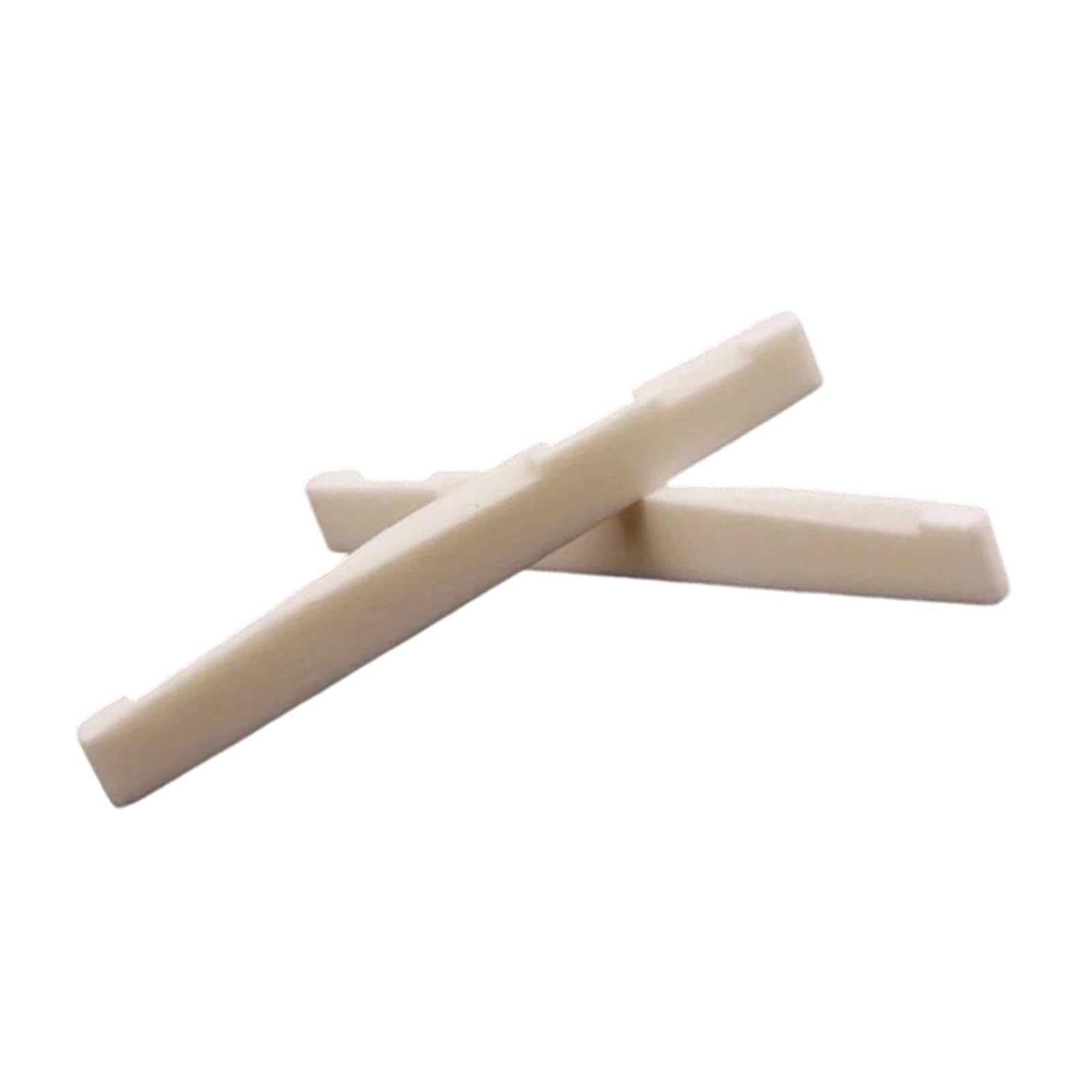 Początkujący Nakrętka Gitary 12 Szt Bone Bridge Siodło Nakrętka Szczelinowa Gitara Akustyczna Strunowa Ludowe Instrumenty Muzyczne Akcesoria(74mm)