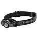 Ledlenser, MH3 Lightweight Multipurpose Headlamp with Removable Lamp Head and Metal Pocketclip, High Power LED, 200 Lumens, IP54, Backpacking, Hiking, Camping, Black/Yellow