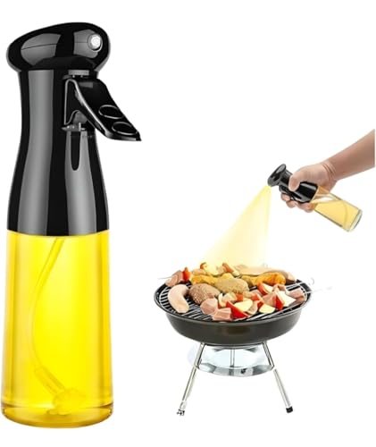 Image of YTM 220ML Oil Sprayer for Cooking, Refillable Olive Oil Spray Bottle, Fine Mist Spray Oil Dispenser for Air Fryer, BBQ, Salad, Roasting & Kitchen Use (Spray Bottle)