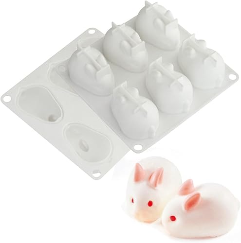 Miniatura 11 de mostsom Molde de silicona para luna de chocolate, molde de silicona para hornear para pastel de chocolate y mousse (luna F_11.28X7.68X0.52 pulgadas)