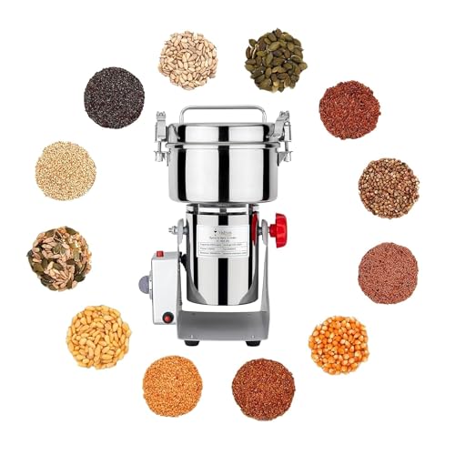 Image of Vishvas Dry Masala Grinder Machine - Your All-in-One Solution for Grinding Spices, Herbs, and Seeds 500 GM (VI-500 (B))