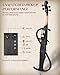 Ktaxon Electric Cello 4/4 Full Size Silent Cello with Portable Bag, Stereo Headphones, Premium Cable & Rosin, Professional Bow and Bridge for Adult Beginner(S Style)