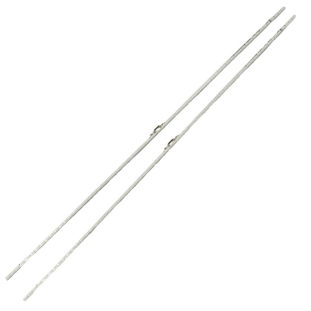 Loclpckgya Kit 2Pcs For 1 Tv Led Backlight Strip Fit For Samsung Qe55q60aau Lm41-01050B Hg55q60aanf Stc550f95 7020 66Leds Qn55q60aag Qe55q70aat Bn96-52584A(Kit 2Pcs For 1 Tv)