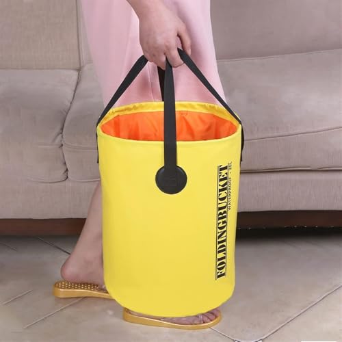 Baño de pies portátil plegable para camping y viaje miniatura 1