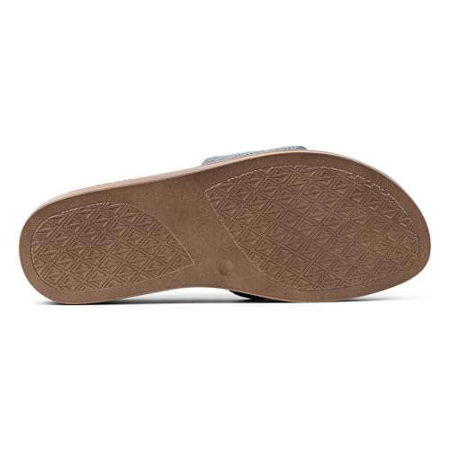 Image of Donald Pliner Women's Fifi Slide Sandals, Women's Summer Sandals, Women's Shoes, Comfortable Open-Toe Casual Flats