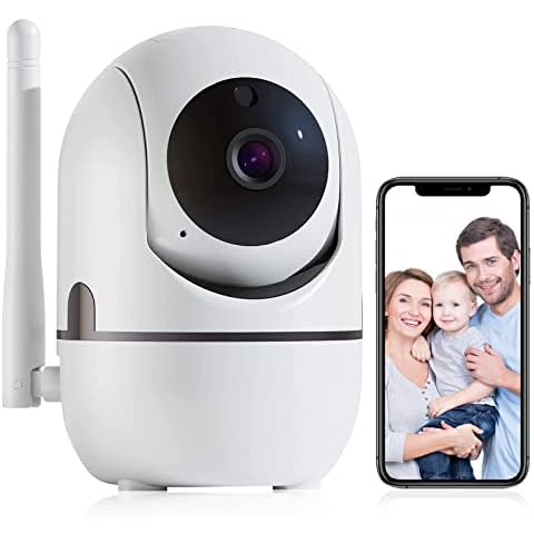 tomvorks Baby Monitor, 1080P IP Camera, WiFi Pet Camera, 2.4G WiFi Indoor Security Camera with Motion Detection, 2-Way Audio, Night Vision, Surveillance Camera for Baby/Elder/Pet Cover