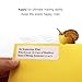 ChromaLabel 1 x 3 Inch Printable Labels, Office Label & Stickers Compatible with Laser and Inkjet Printers - 25 Label Sheets, 500 Labels for Printer, White