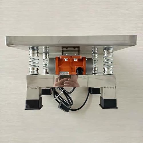 Mesa vibratoria para concreto, mesa de vibración de acero inoxidable, elimina burbujas y precipita con plataforma vibratoria para ensayos miniatura 5