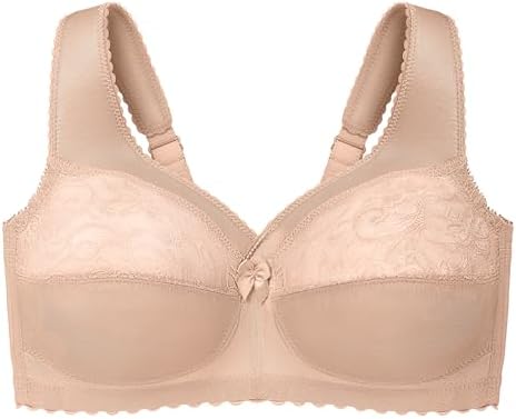 Glamorise Women's Plus Size Magic Lift Full-Figure Support Bra #1000, Blush, 48 I - 3