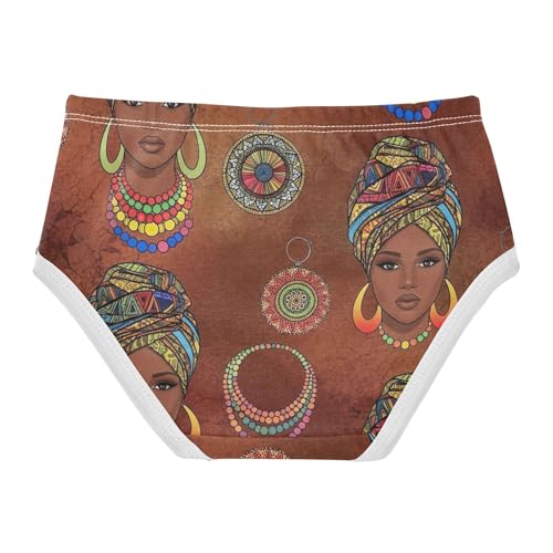 Vibrant African Headwraps Prints Toddler Girls Underwear 2t Cotton Panties for Girl Florals Briefs Underpants2