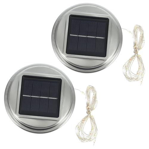 Repuestos para lámparas solares exteriores que iluminan veladas en patios y terrazas de verano