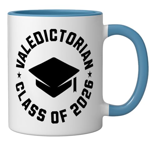 Taza de cerámica graduación clase 2026 11 onzas miniatura 2