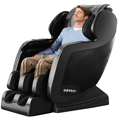 OOTORI Massage Chair, Zero Gravity Vibration Airbag Massage Chairs Full Body Shiatsu Massage Chair Recliner with Heating Bluetooth &Foot Roller 3 Strength Adjustment Airbag