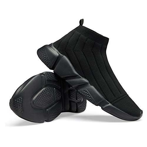 Image of Casbeam Men's Running Knit Comfortable Lightweight Breathable Casual Sports Shoes Fashion Sneakers Slip-On Walking Shoes