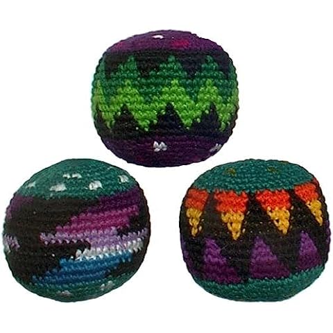 Set of 3 Hacky Sacks, Assorted Colors Cover