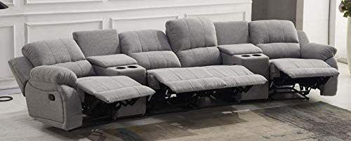 Mapo Möbel Microfasersofa Kinosofa Relaxcouch 5129-Cup-42-GM