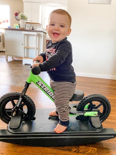 Image of Strider Sport 2-in-1 Rocking Bike - Helps Teach Baby How to Ride a Balance Bicycle - for Kids 6 Months to 4 Years-Easy Assembly, Tool-Free Adjustments