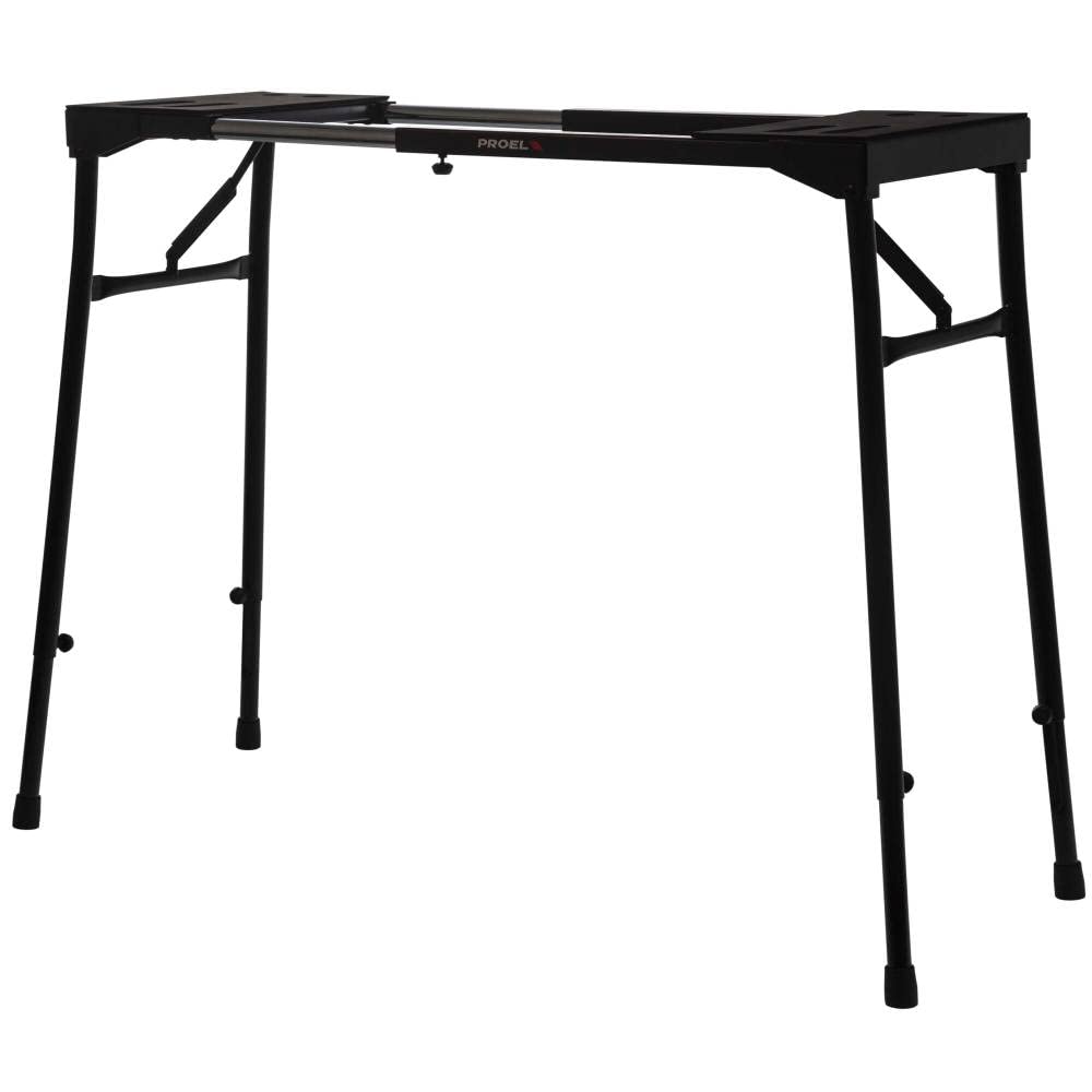 PROEL EL290 Supporto professionale universale per Tastiere e Pianoforti, Mixer, Nero Opaco
