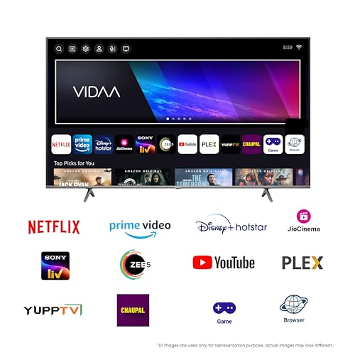 Image of Hisense 139 cm (55 inches) Tornado Series 4K Ultra HD Smart QLED TV 55E7K PRO (Dark Grey)