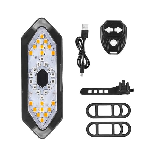 Feu arrière frein moto et clignotant de vélo sans fil rechargeable ZHANGTONG pour route