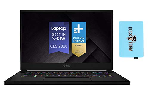 MSI GS66 Stealth 10SE-442 Gaming and Entertainment Laptop (Intel i7-10875H 8-Core, 32GB RAM, 1TB PCIe SSD, NVIDIA RTX 2060, 15.6