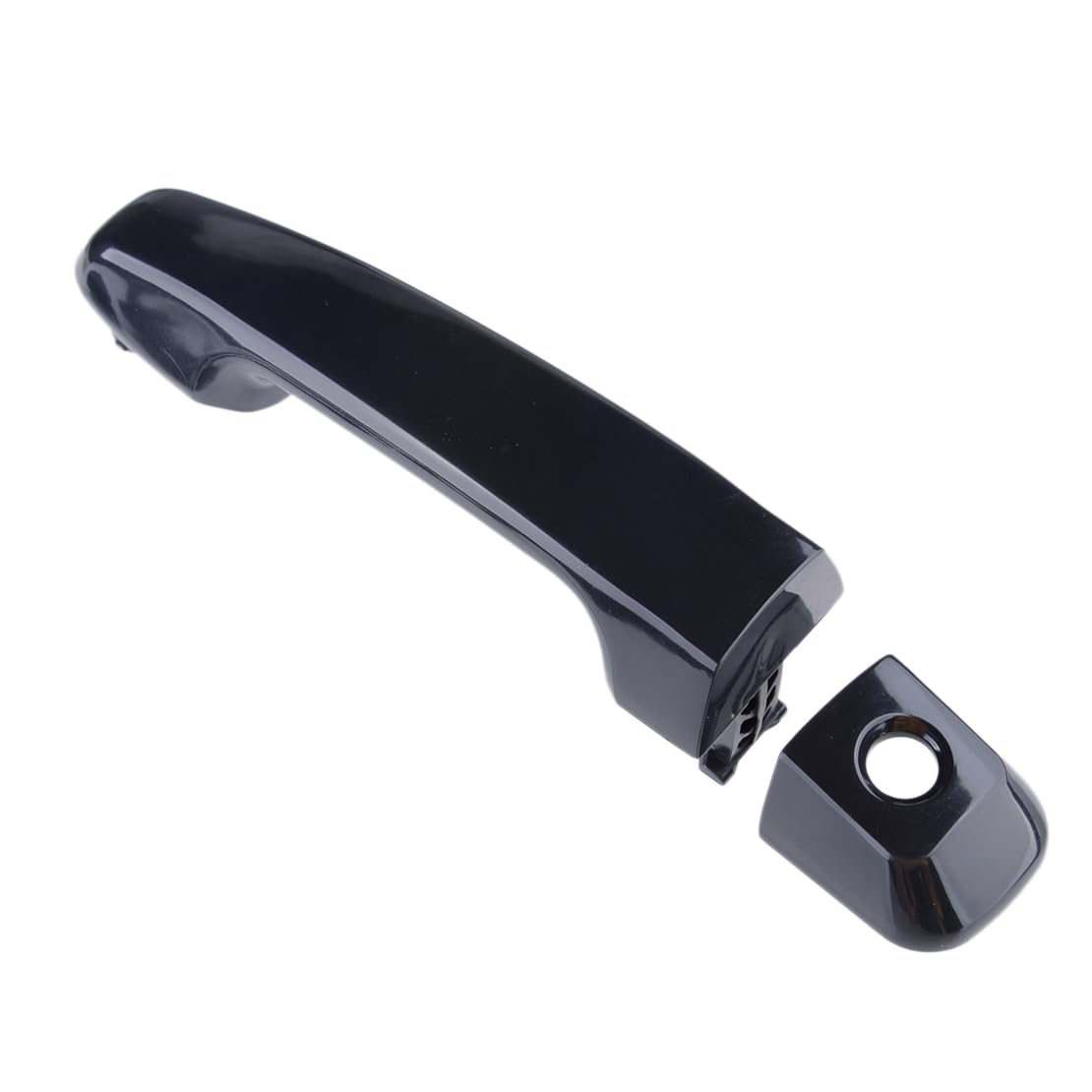Amazon.com: beler 1 Pair Black Front Outer Door Handle Fit for