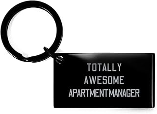 Apartment Manager Gifts Keychain, Totally Awesome Apartment Manager, Apartment Manager Funny Keyring, Present Idea for Coworkers Personalised Gift Mug for Apartment Manager