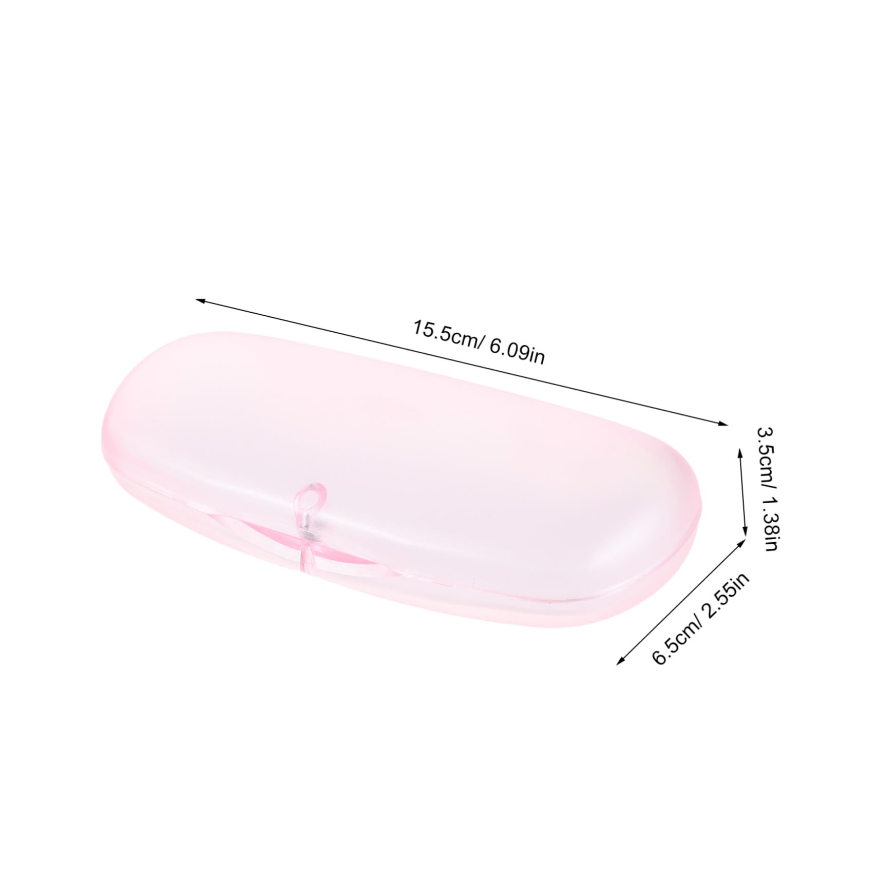 FOMIYES 10pezzi Scatola Porta Occhiali Rigida Pz Trasparente Opaca Antiurto e Antipolvere Custodia Portatile Per Occhiali Da Sole Da Viaggio Da Donna
