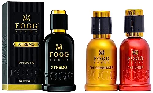 Image of FOGG Scent Chief & ComMender, 100Ml (Combo of 2) & Long-Lasting Fresh & Soothing Fragrance Xtremo Spray, Eau De Parfum, 100Ml