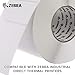Zebra - 4 x 2 in Thermal Transfer Paper labels, Z-Perform 2000T Permanent Adhesive Shipping labels, Zebra Industrial Printer Compatible, 3 in Core - 4 rolls - 10031656SP