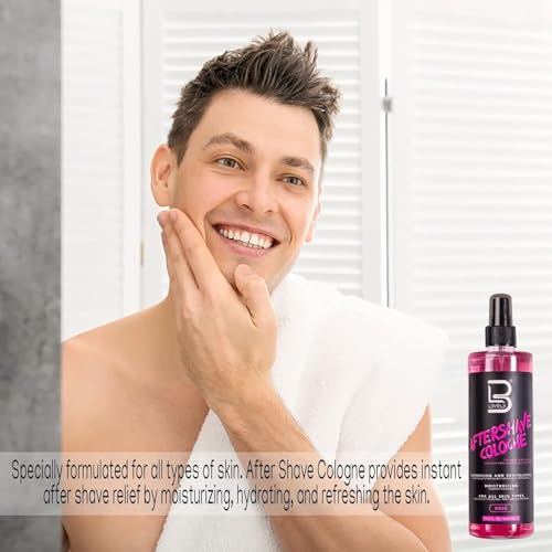 Image of L3 Level 3 After Shave Spray Cologne for Men, Moisturizing Formula | Soothing moisturizing formula, refreshes post-shave skin, non-irritating feel, barber or home use, aftershave cologne for men