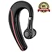 Bluetooth Headset V4.1 Wireless Handsfree Bluetooth Earpiece with Microphone Wireless Earbud for Office Business Trip Driving Compatible with All Mobile Phone by Anwoor