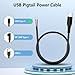 Vovucai USB C Pigtail Cable - 5PCS USB C to 2 Pin Bare Wire 22AWG Power Cable (1M/3.2FT), 5V 3A Type C Male Connector for LED Strip, Arduino, Raspberry Pi DIY Projects