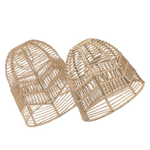 Abat-jour Suspendu Style Chinois pour Salon Vintage : Lot de 2 Couvertures de Lampe de Plafond