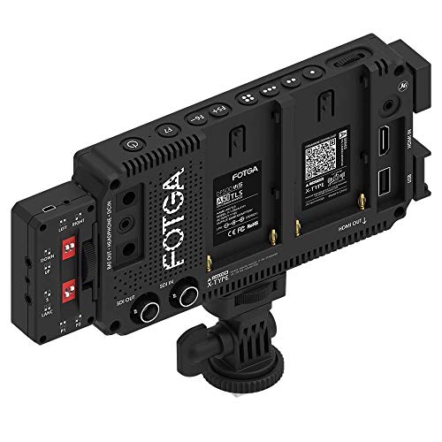 Image of Fotga A50TLS 5 inch DSLR Camera Touch Screen Video Field Monitor HD 1920x1080 3D LUT, 3G SD, Support 4K HDMI Input Output Dual NP-F550 F970 F570 F550 Battery Plate for Sony A6500 Panasonic GH5 Canon 5D