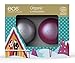 Produktbild eos Limited Edition 2018 Organic Lip-Set, Sugarplum & First Snow Lippenbalsam, kleines Weihnachtsgeschenk, Beauty-Produkte für die Winterzeit, 2er Set