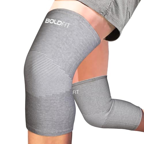 Boldfit Knee Caps For Women & Men Knee Support For Men Gym Knee B...