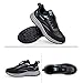 Couple Men's Spring and Summer New Non Slip Walking Fashion Light Shoes Middle and Elderly Shoes Shoes Rack for Men Sneaker (Black, 9)