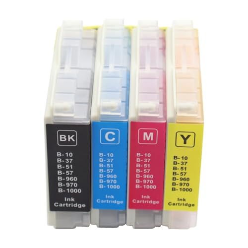 Cartouche LC51 LC970 jaune pour remplacer un réservoir d'encre vide