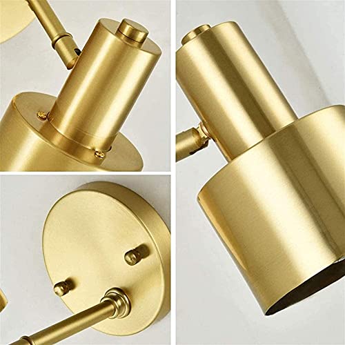 Lámpara de pared LED moderna con casquillo E27 e iluminación interior ajustable para dormitorio 6