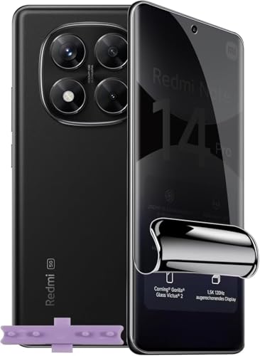 Hengnewro privacidad Protector de Pantalla Hidrogel para Xiaomi 15T/15T Pro, Película de Hidrogel Flexible HD, Reparar Automáticamente, Transparente Protectora, Anti Arañazos antiespía