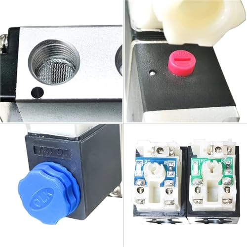 Électrovanne pneumatique 3V310-08-NC 3 ports 2 positions DC24V lot de 10 - 7